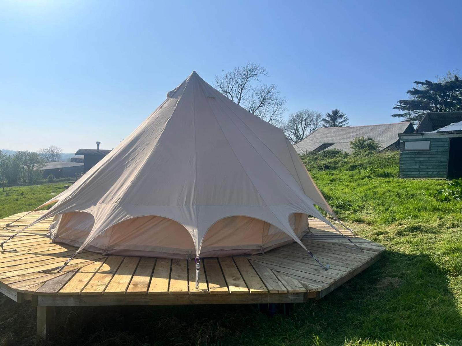Immaculate Bell Tent Retreat North Devon Bideford Exterior photo